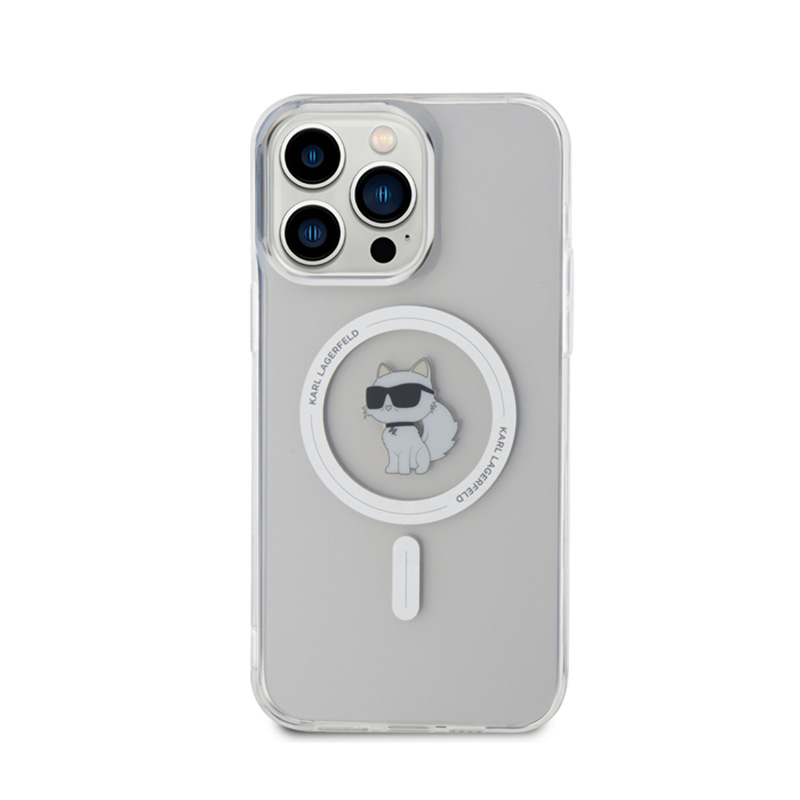 Karl Lagerfeld IML Choupette MagSafe - Etui iPhone 15 Pro Max (przezroczysty)