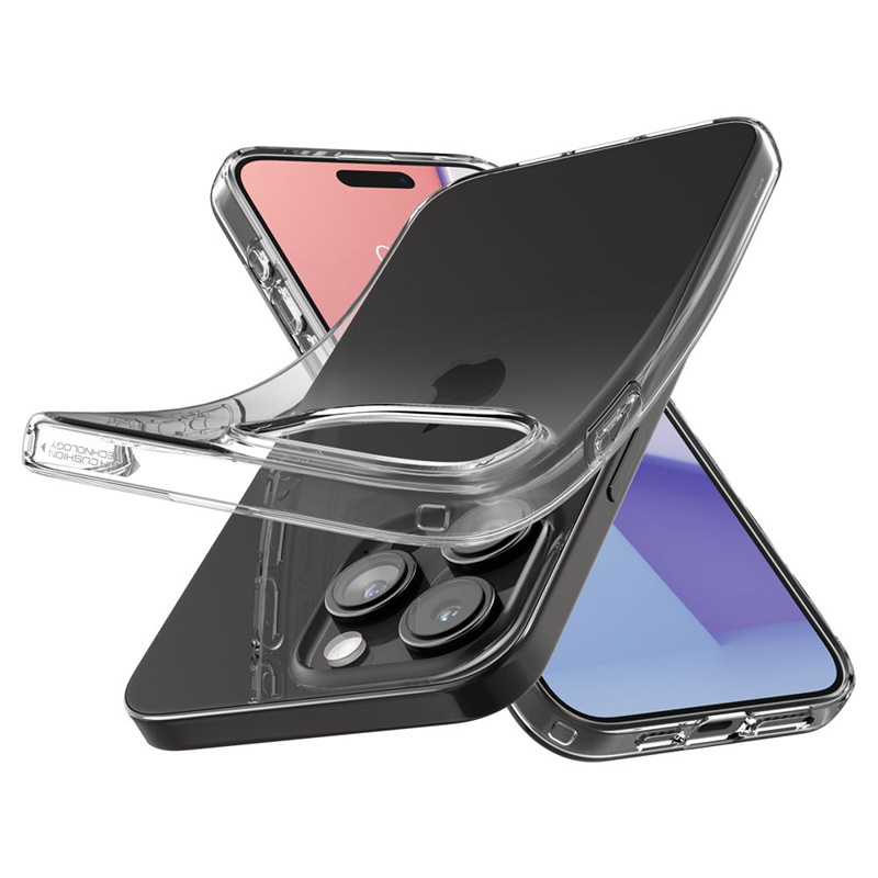 Spigen Liquid Crystal - Etui do iPhone 15 Pro Max (Przezroczysty)