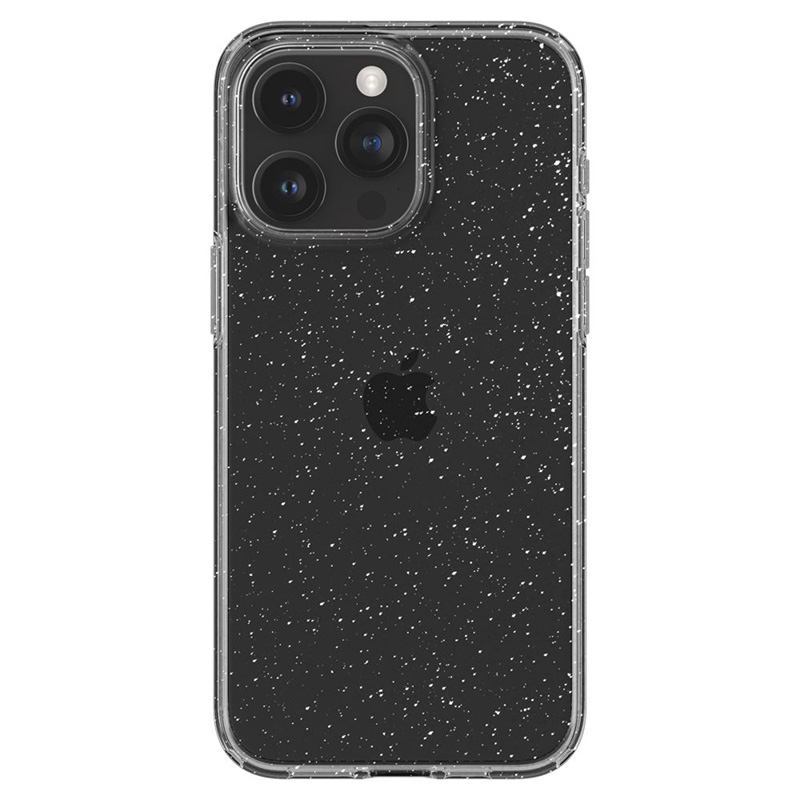 Spigen Liquid Crystal Glitter - Etui do iPhone 15 Pro (Przezroczysty)