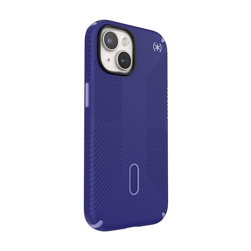 Speck Presidio2 Grip ClickLock & MagSafe - Etui iPhone 15 / iPhone 14 / iPhone 13 (Future Blue / Purple Ink)