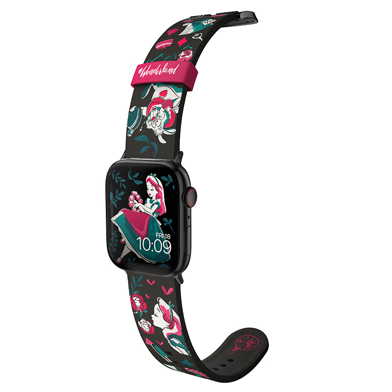 Disney Alice in Wonderland - Pasek do Apple Watch 38/40/41/42/44/45/49 mm (Time for Tea)