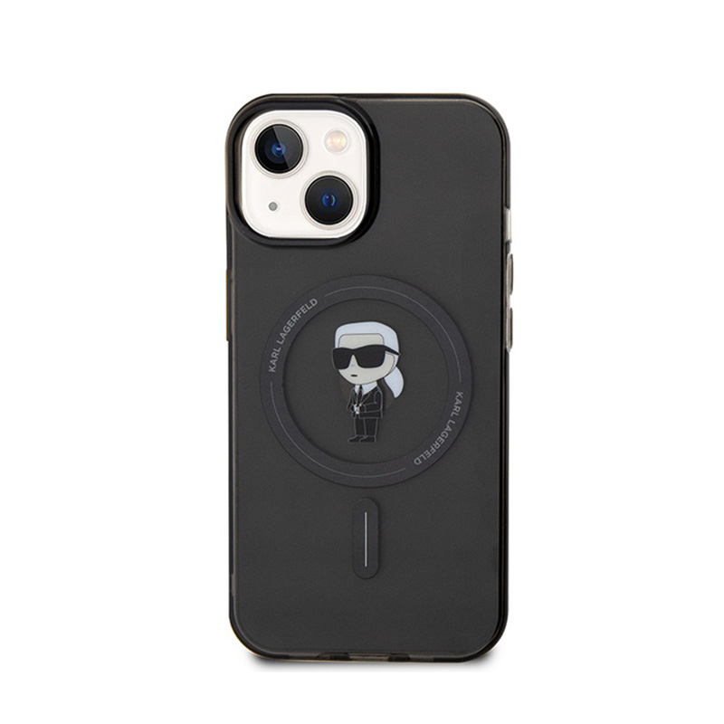 Karl Lagerfeld IML Ikonik MagSafe - Etui iPhone 15 (czarny)