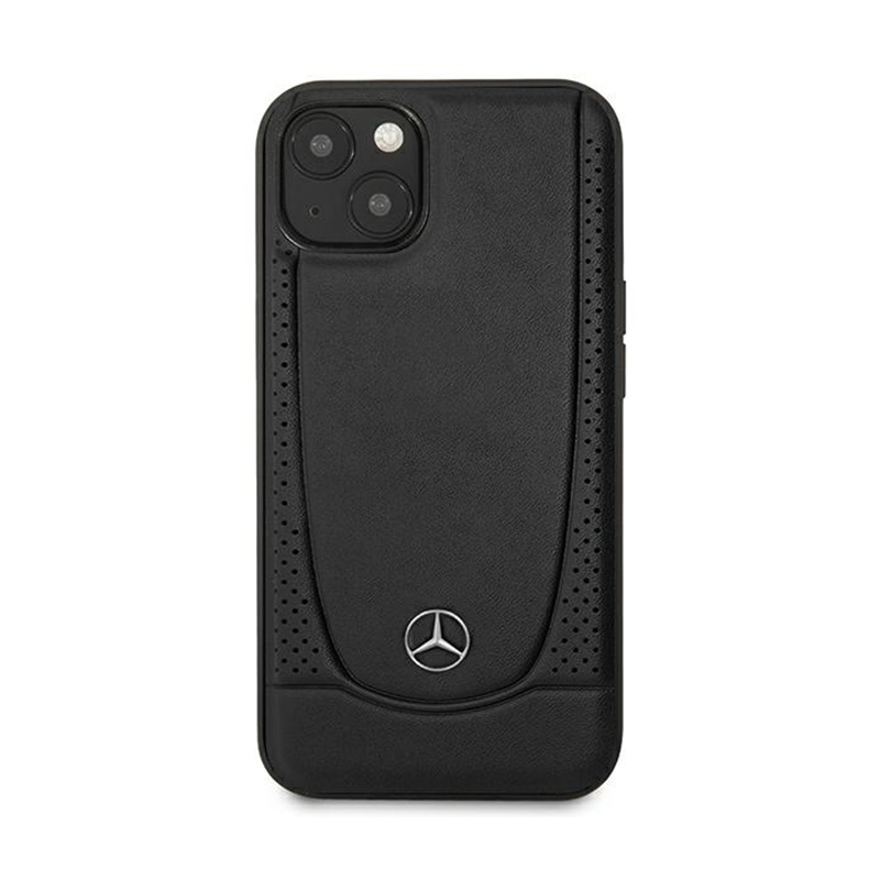 Mercedes Leather Urban Line - Etui iPhone 15 (czarny)