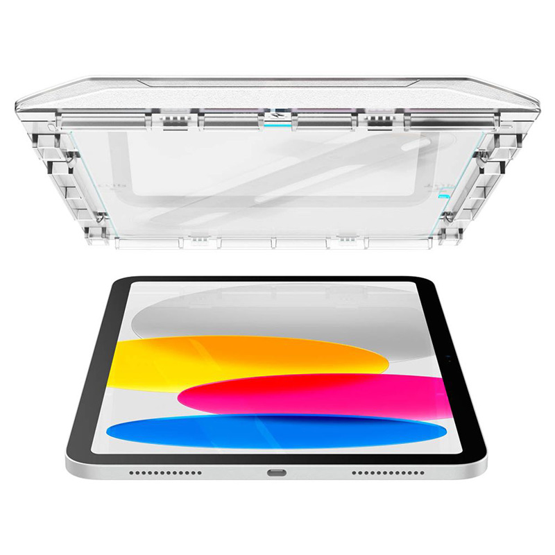 Spigen GLAS.TR EZ FIT - Szkło hartowane do Apple iPad 10.9" (2022) (Przezroczysty)