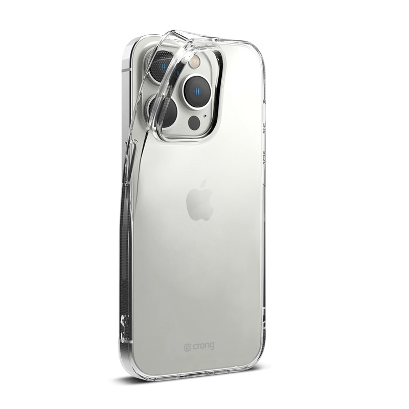 Crong Crystal Slim Cover - Etui iPhone 14 Pro (przezroczysty)