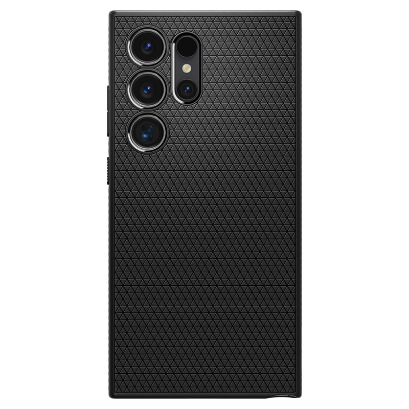 Spigen Liquid Air - Etui do Samsung Galaxy S24 Ultra (Matte Black)