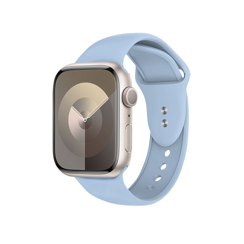 Crong Liquid - Pasek do Apple Watch 38/40/41 mm (błękitny)