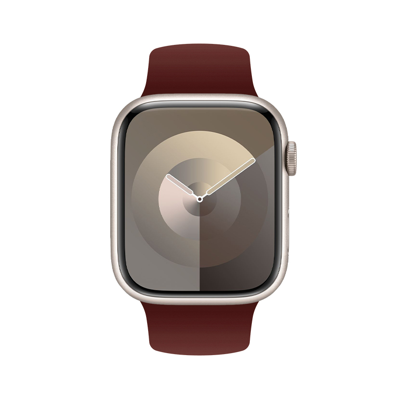 Crong Liquid - Pasek do Apple Watch 38/40/41 mm (bordowy)