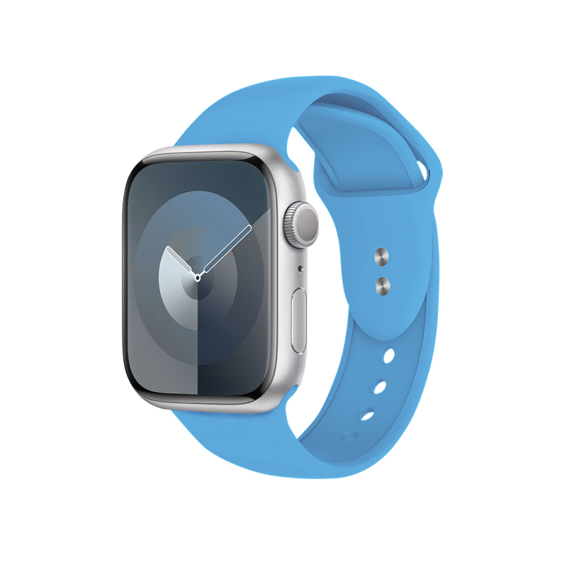 Crong Liquid - Pasek do Apple Watch 42/44/45/49 mm (niebieski)