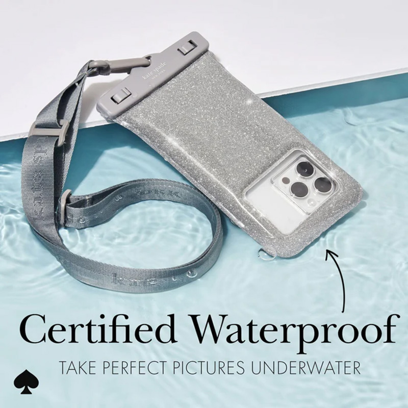 Kate Spade New York Waterproof Floating Pouch - Etui wodoodporne do smartfonów do 6.7" (That Sparkle)