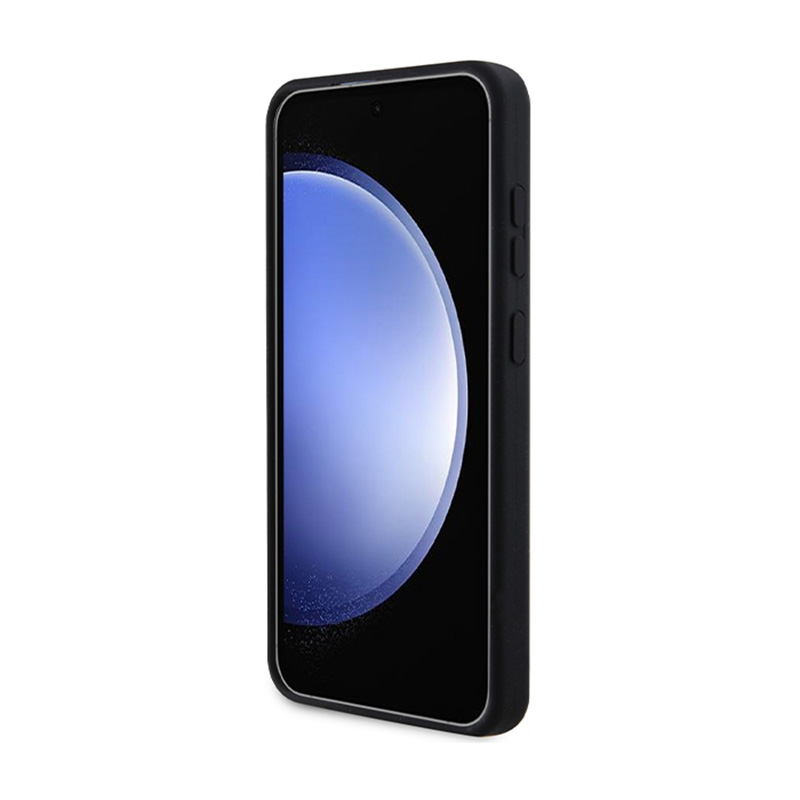 AMG Silicone Carbon Pattern MagSafe - Etui Samsung Galaxy S24+ (czarny)