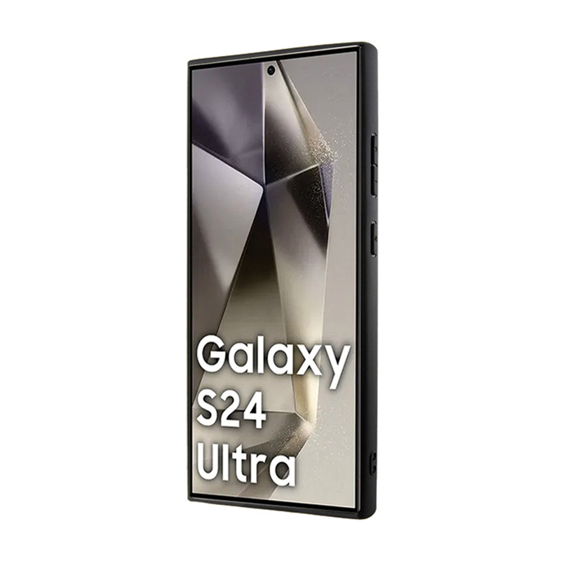 BMW Carbon Tricolor Line MagSafe - Etui Samsung Galaxy S24 Ultra (czarny)