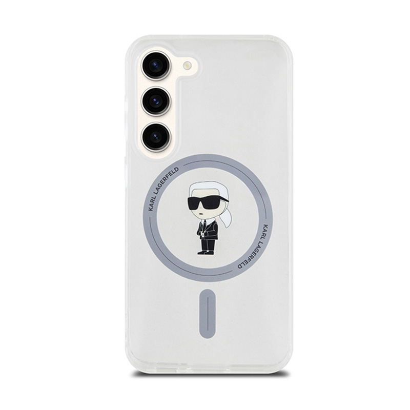 Karl Lagerfeld IML Ikonik MagSafe - Etui Samsung Galaxy S23 (przezroczysty)