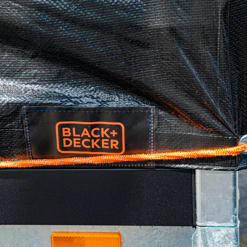 Black&Decker - Lina transportowa z elementami odblaskowymi + nawijak 8mm / 15m