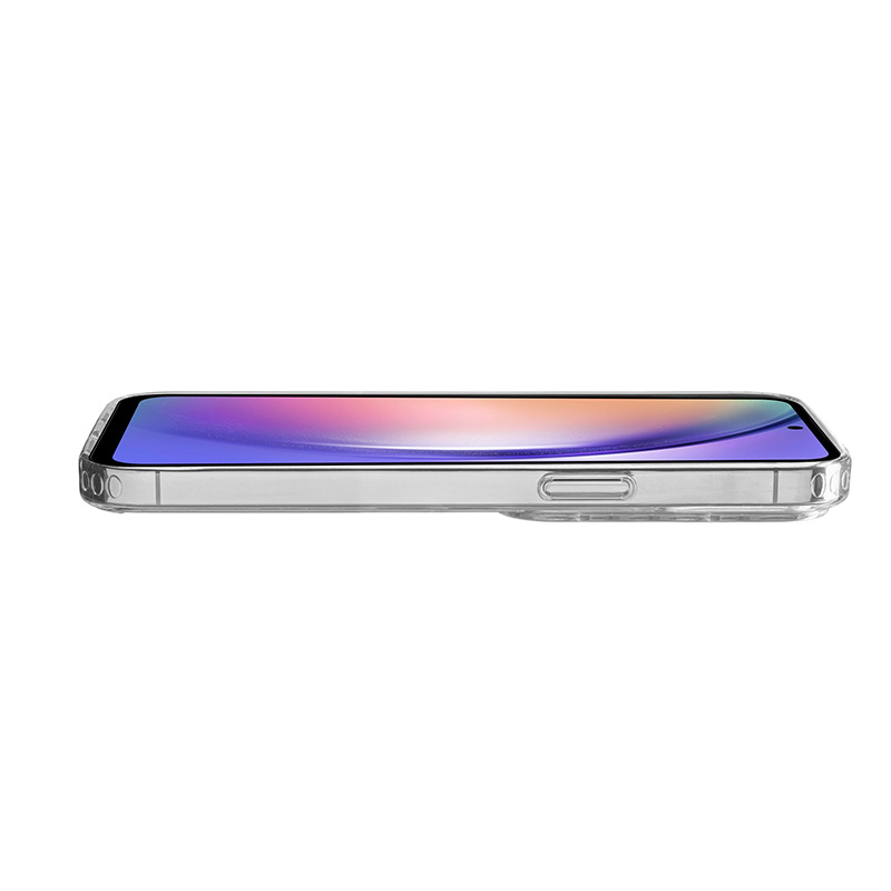 Cellularline Clear Strong - Etui Samsung Galaxy A55 5G z ochroną antybakteryjną (przezroczysty)