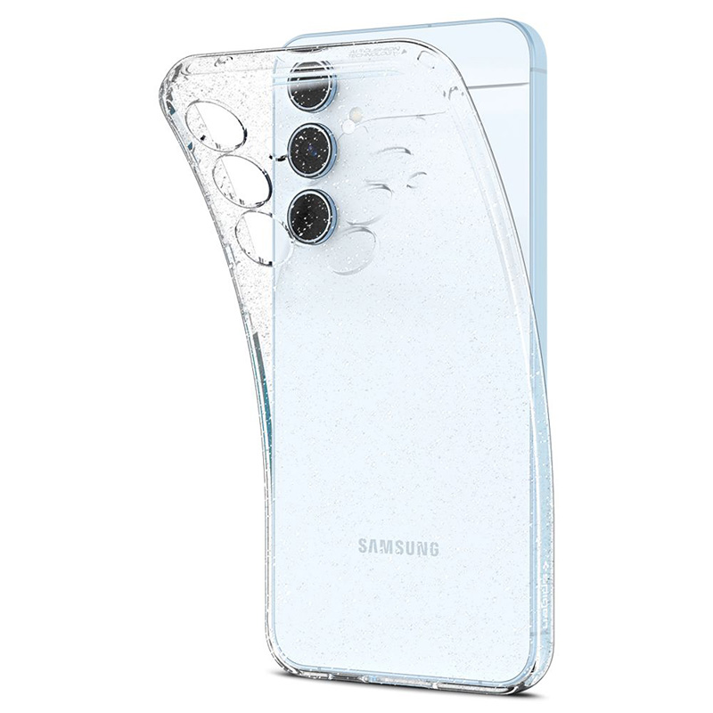 Spigen Liquid Crystal Glitter - Etui do Samsung Galaxy A55 5G (Przezroczysty)