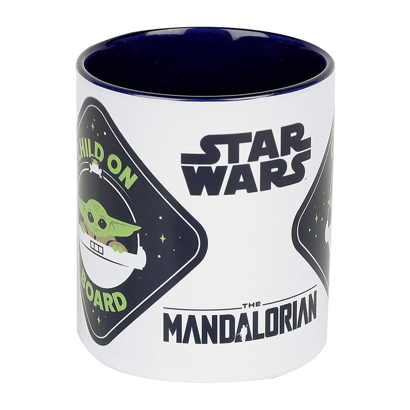 Star Wars - Kubek ceramiczny w pudełku prezentowym 300 ml (The Mandalorian Baby Yoda)