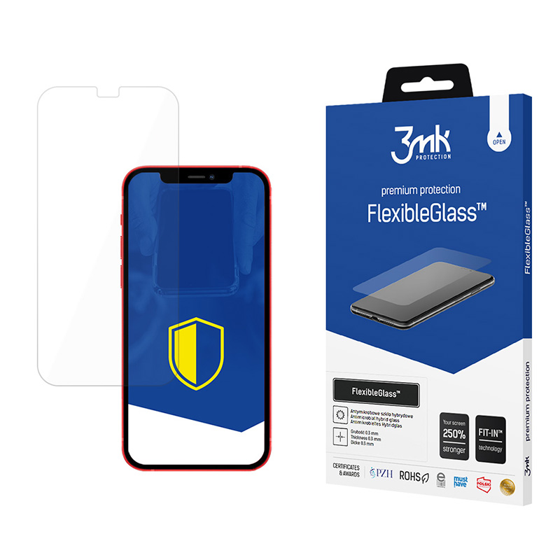 3mk FlexibleGlass - Szkło hybrydowe do iPhone 12 Pro Max