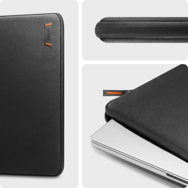 Spigen Basic Laptop Pouch - Pokrowiec na laptop 13" / 14" (Czarny)