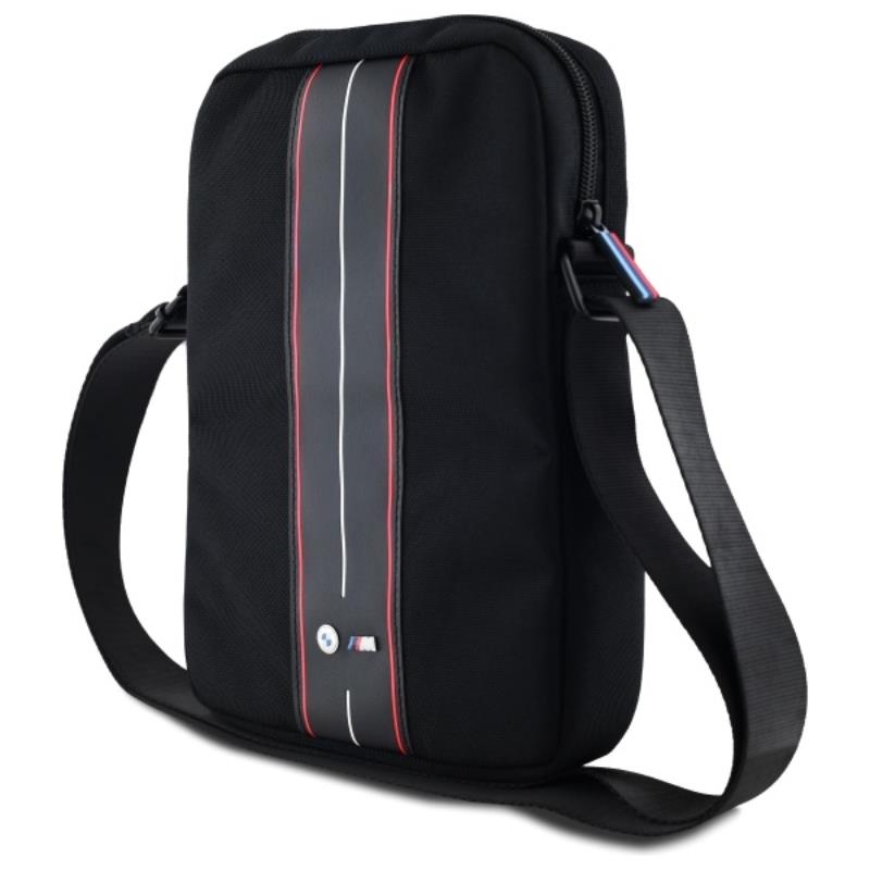 BMW Nylon Red Stripe - Torba na tablet 8" (czarny)