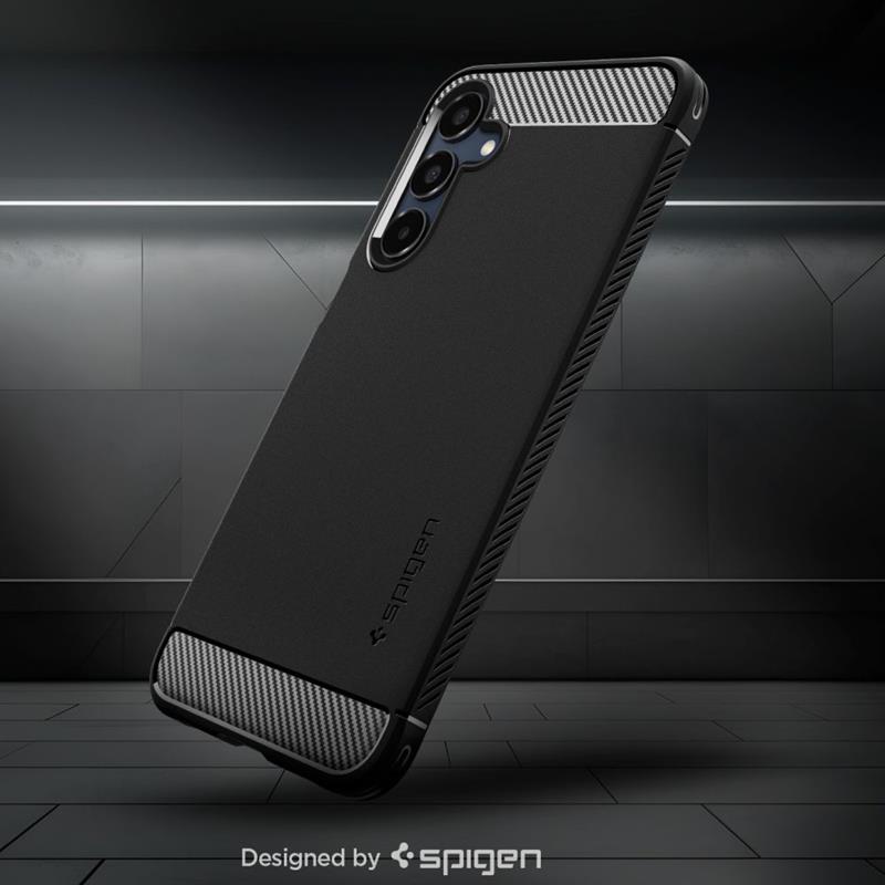 Spigen Rugged Armor - Etui do Samsung Galaxy A16 4G/5G (Matte Black)