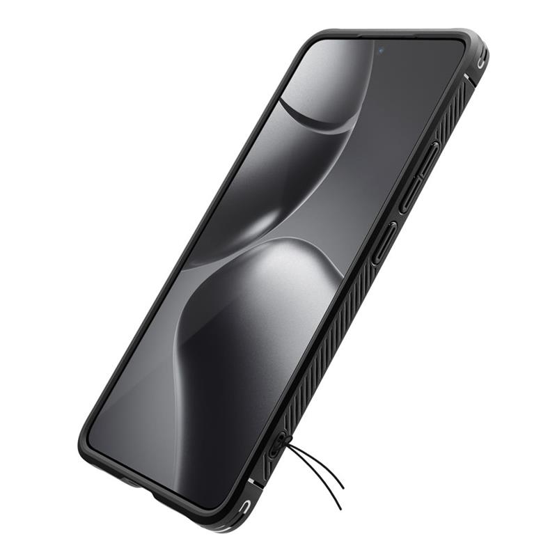 Spigen Rugged Armor - Etui do Xiaomi 14T Pro (Matte Black)