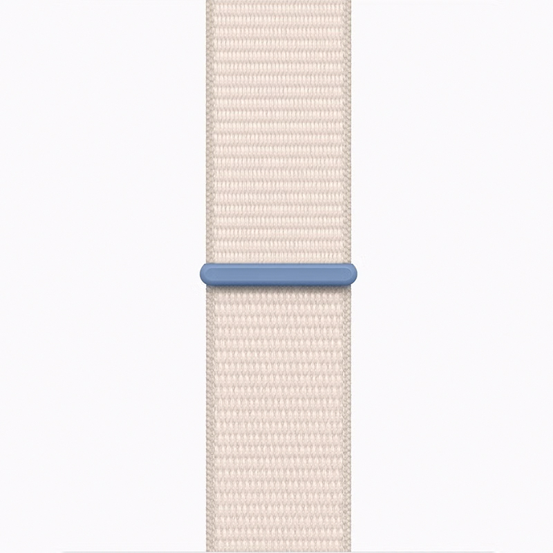 Crong Nylon - Pasek sportowy do Apple Watch 38/40/41/42 mm (Starlight)