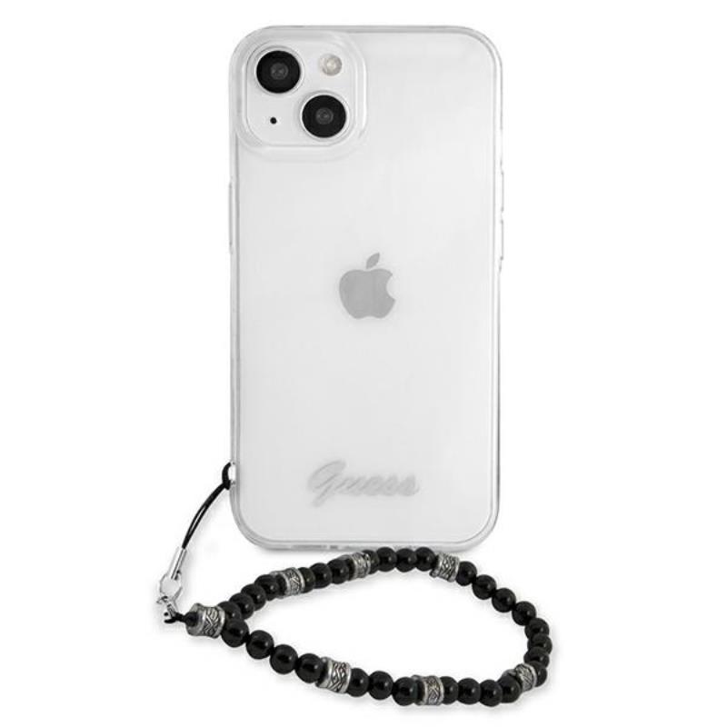 Guess Black Pearl Strap - Etui iPhone 13 Mini (przezroczysty)