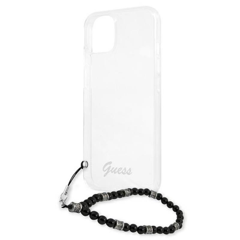 Guess Black Pearl Strap - Etui iPhone 13 Mini (przezroczysty)