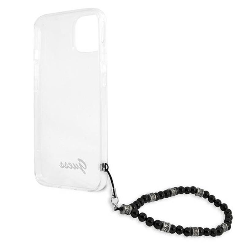 Guess Black Pearl Strap - Etui iPhone 13 Mini (przezroczysty)