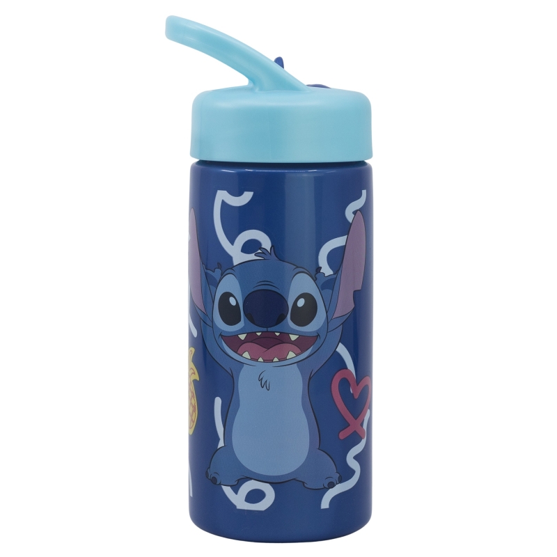 Disney Stitch - Bidon z uchwytem z kolekcji Palms 410 ml