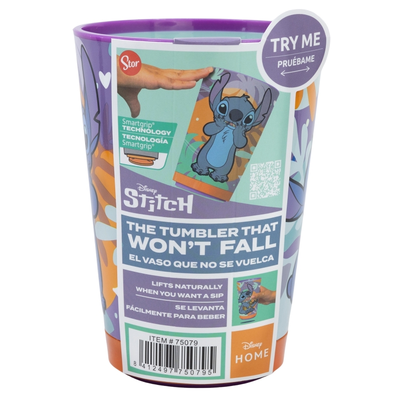 Disney Stitch - Nieprzewracalny kubek Dropsafe z kolekcji Aloha 470 ml