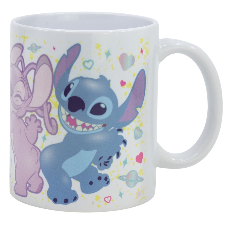 Disney Stitch - Kubek ceramiczny z kolekcji Stitch & Angel 325 ml