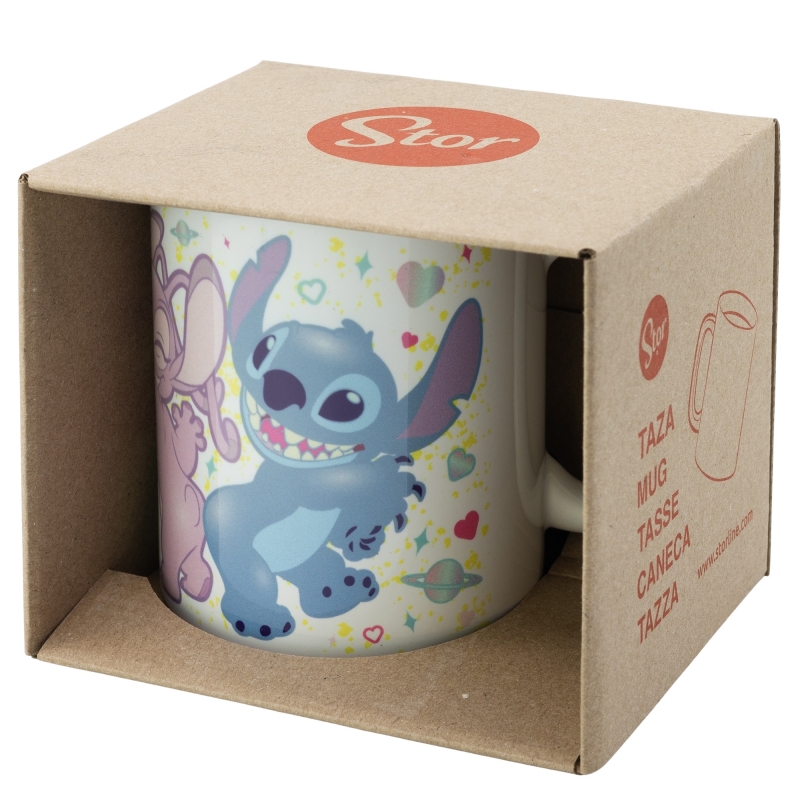 Disney Stitch - Kubek ceramiczny z kolekcji Stitch & Angel 325 ml