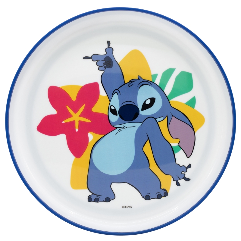 Disney Stitch - Antypoślizgowy talerzyk do mikrofali