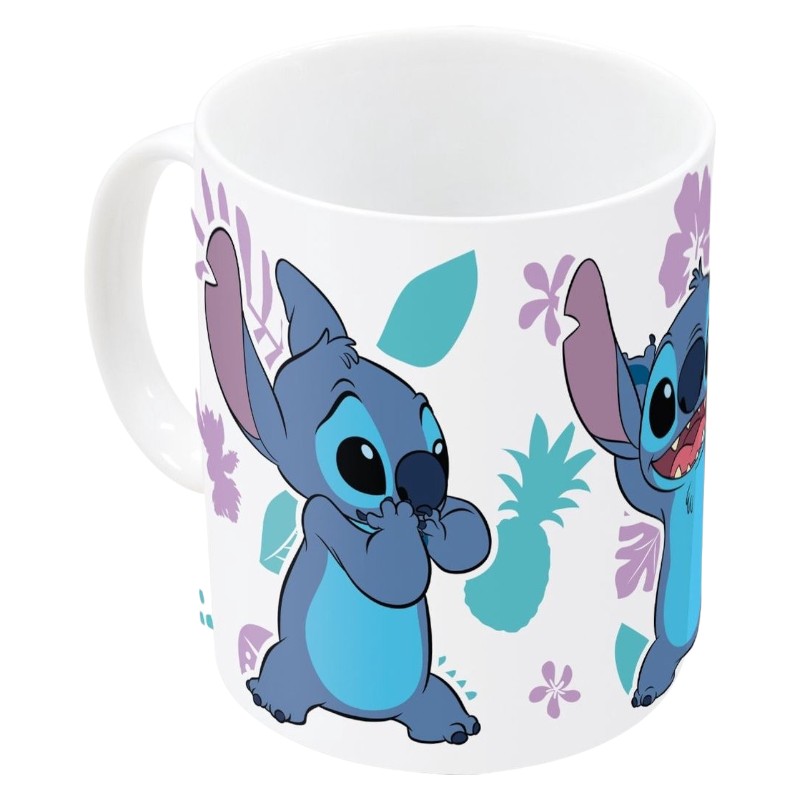 Disney Stitch - Kubek ceramiczny zmieniający kolor w pudełku prezentowym z kolekcji Stitch & Angel 325 ml