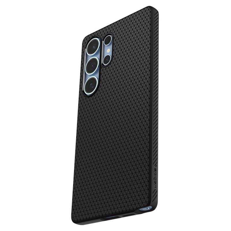 Spigen Liquid Air - Etui do Samsung Galaxy S25 Ultra (Matte Black)