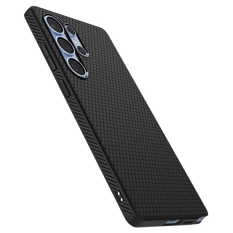 Spigen Liquid Air - Etui do Samsung Galaxy S25 Ultra (Matte Black)