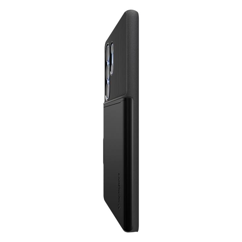 Spigen Slim Armor CS - Etui do Samsung Galaxy S25 Ultra (Czarny)