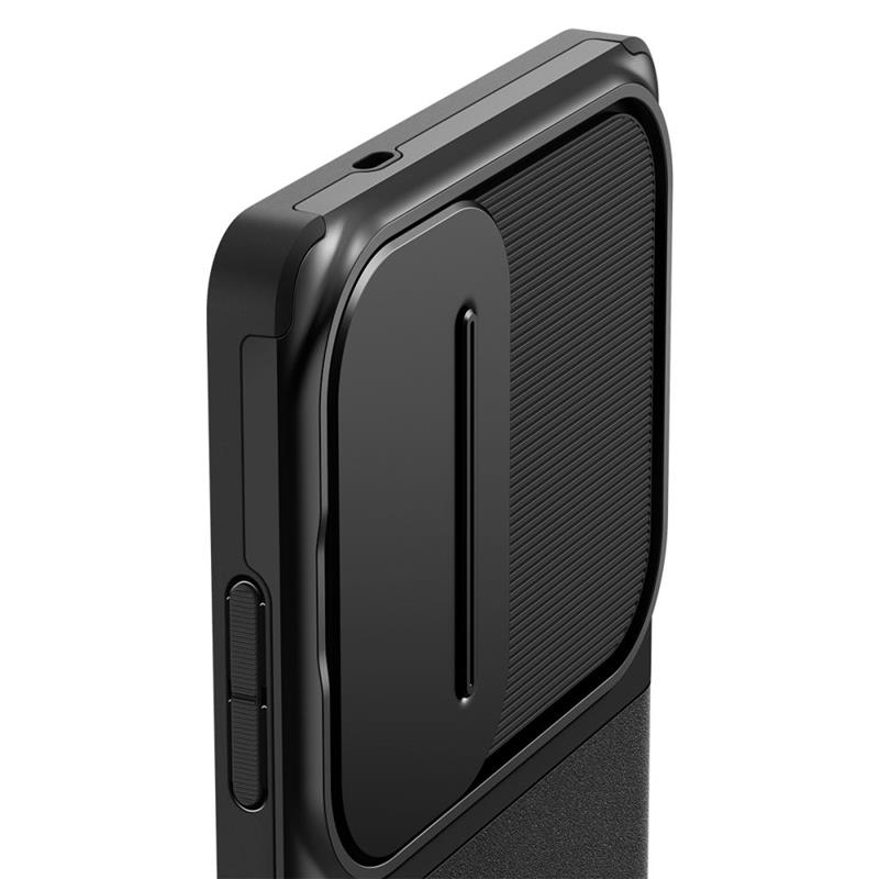 Spigen Optik Armor - Etui do Samsung Galaxy S25 Ultra (Czarny)