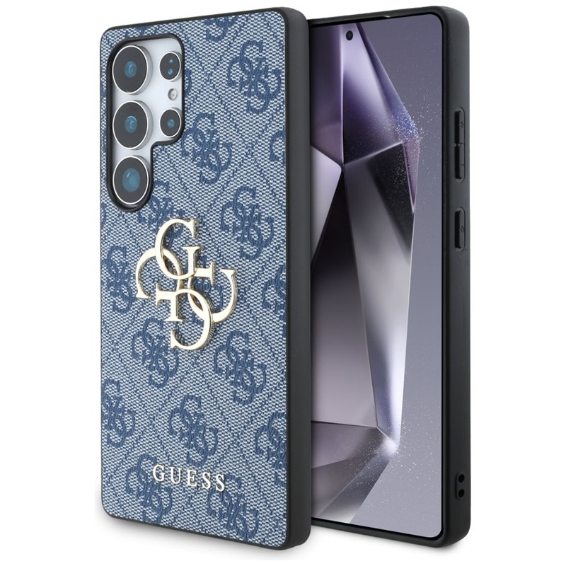 Guess Big 4G Logo Classic Logo - Etui do Samsung Galaxy S25 Ultra (niebieski)