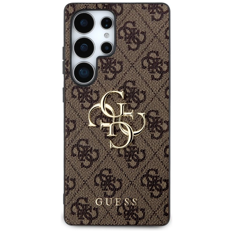 Guess Big 4G Logo Classic Logo - Etui do Samsung Galaxy S25 Ultra (brązowy)