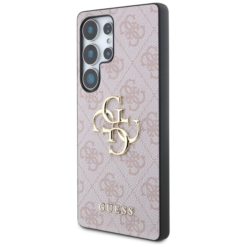 Guess Big 4G Logo Classic Logo - Etui do Samsung Galaxy S25 Ultra (różowy)
