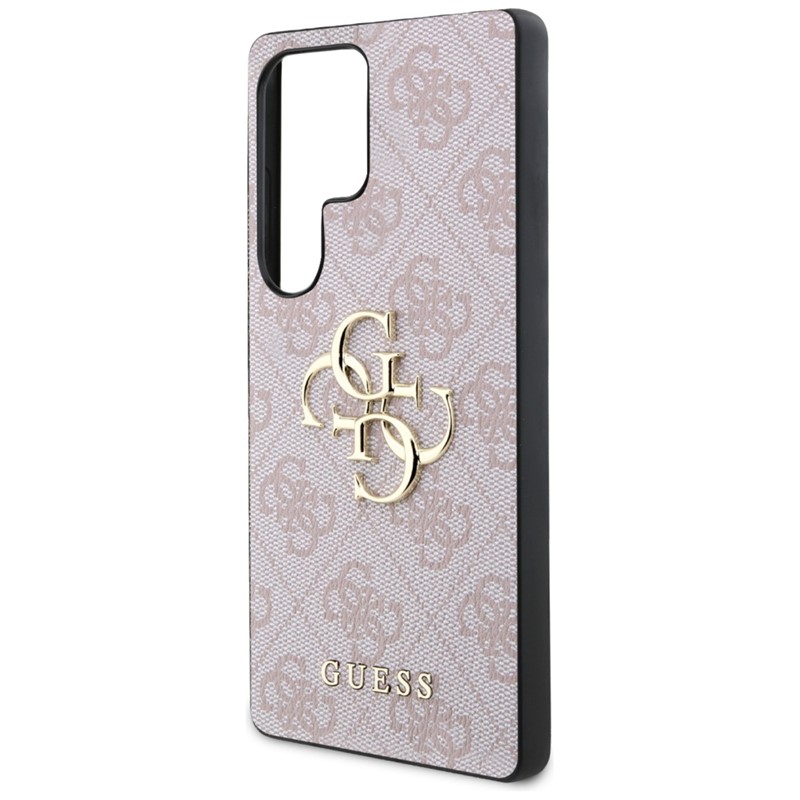 Guess Big 4G Logo Classic Logo - Etui do Samsung Galaxy S25 Ultra (różowy)