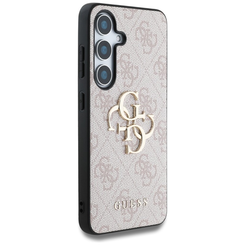 Guess Big 4G Logo Classic Logo - Etui do Samsung Galaxy S25+ (różowy)