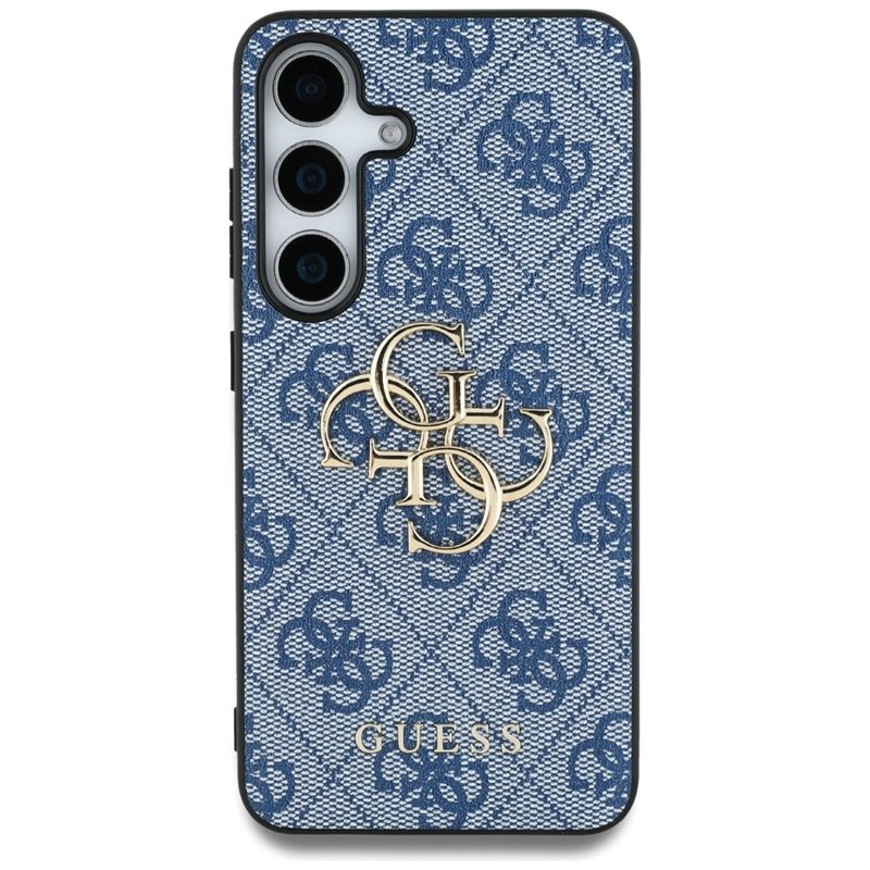 Guess Big 4G Logo Classic Logo - Etui do Samsung Galaxy S25 (niebieski)
