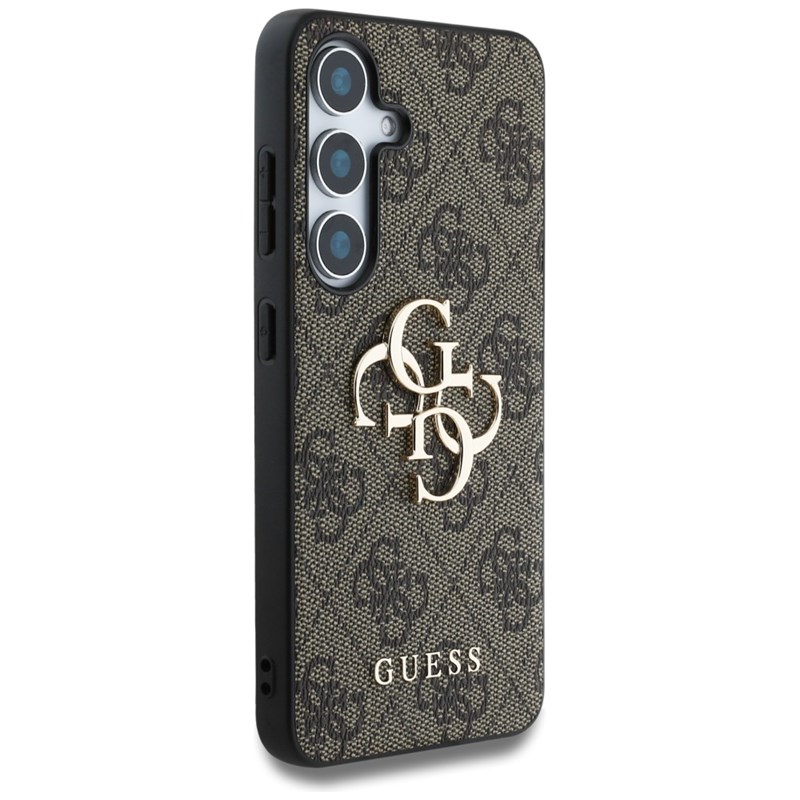 Guess Big 4G Logo Classic Logo - Etui do Samsung Galaxy S25 (brązowy)