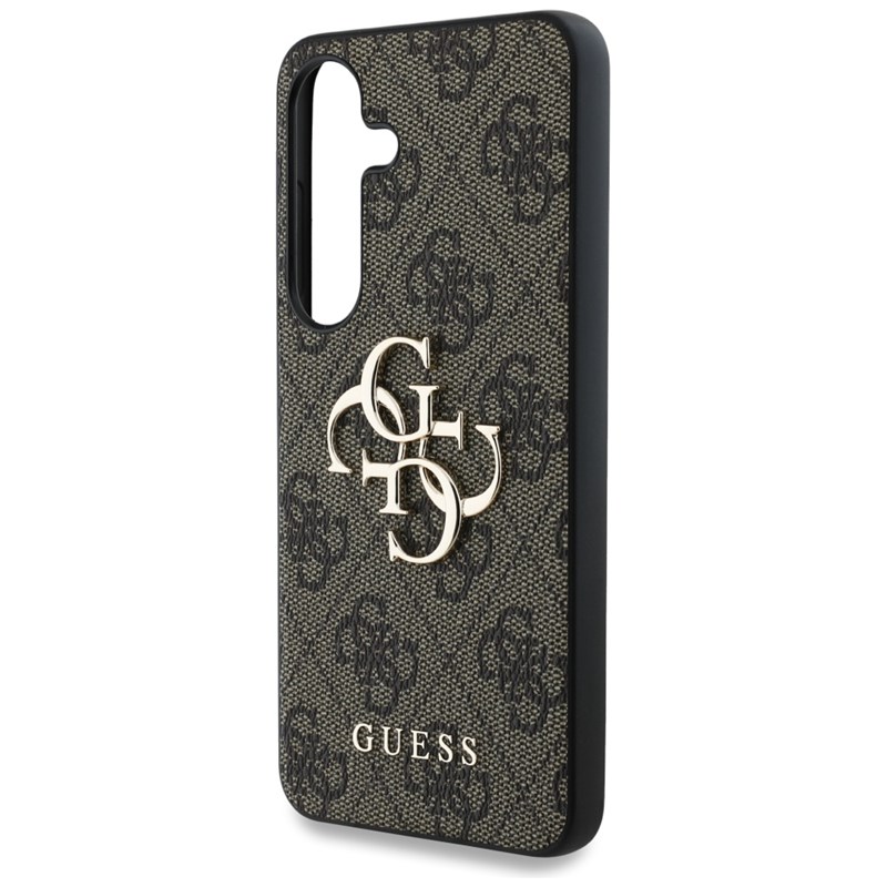 Guess Big 4G Logo Classic Logo - Etui do Samsung Galaxy S25 (brązowy)