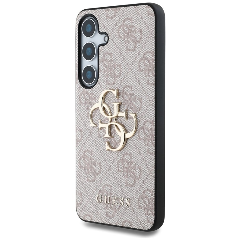 Guess Big 4G Logo Classic Logo - Etui do Samsung Galaxy S25 (różowy)