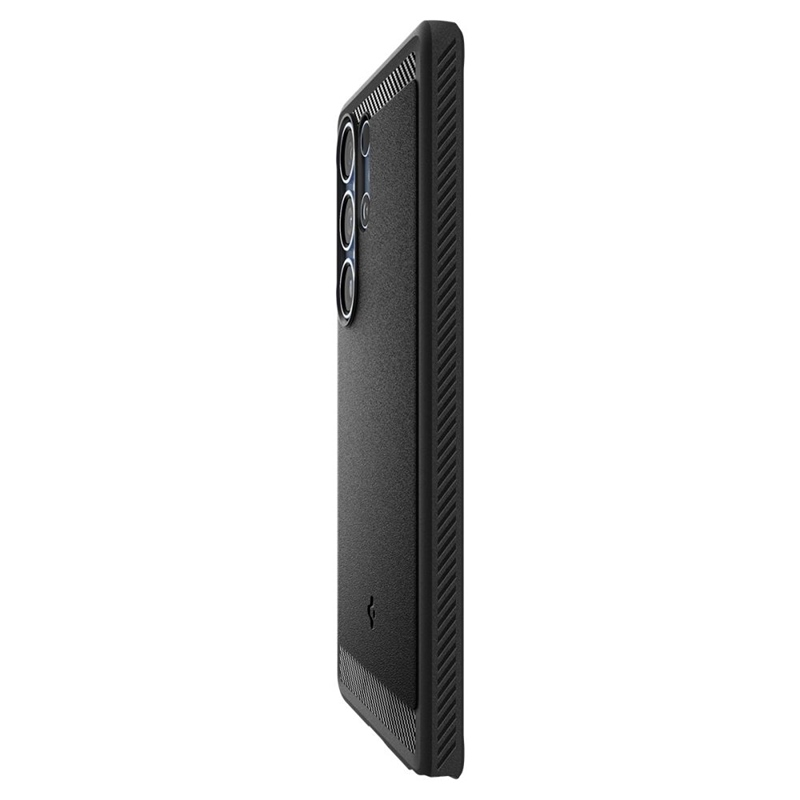 Spigen Rugged Armor Mag MagSafe - Etui do Samsung Galaxy S25 Ultra (Matte Black)